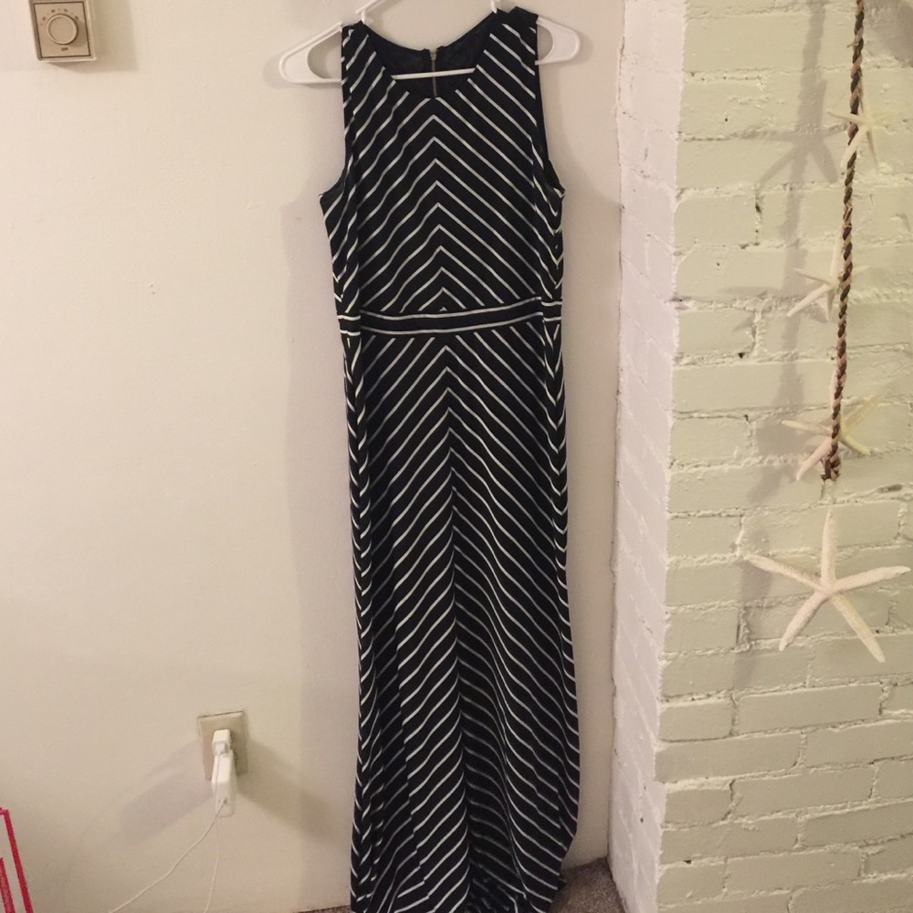 Black and white dress